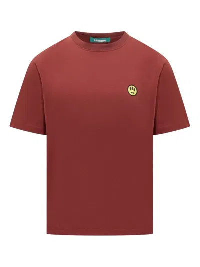Barrow Logo-print T-shirt In Brown