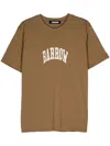 Barrow Logo-print T-shirt In Bw028 Tobacco Brow