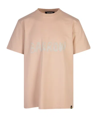 Barrow Logo-print T-shirt In Nude
