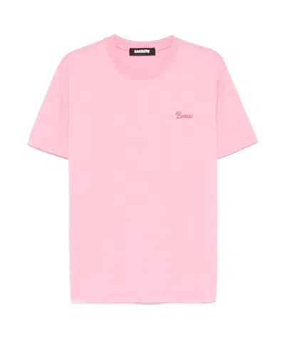 BARROW BARROW LOGO-PRINTED CREWNECK T-SHIRT