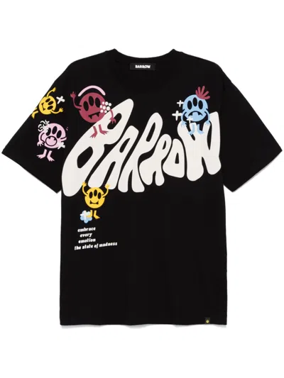Barrow Logo-print T-shirt In Schwarz