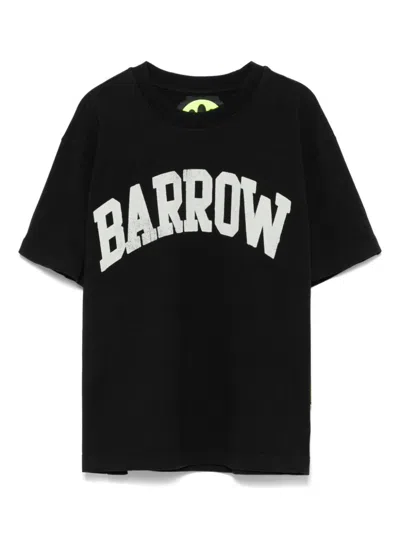 Barrow Kids' Logo-print T-shirt In Schwarz