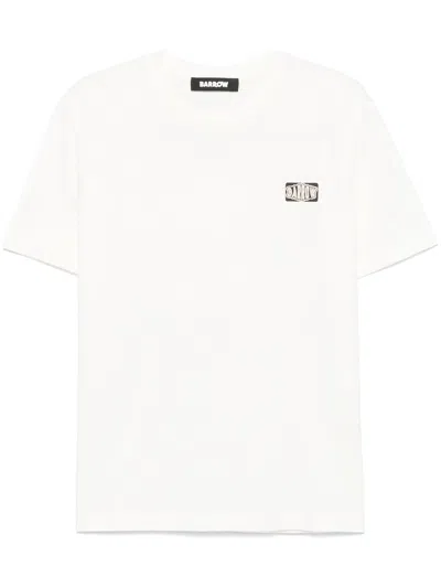 Barrow Logo-print T-shirt In White