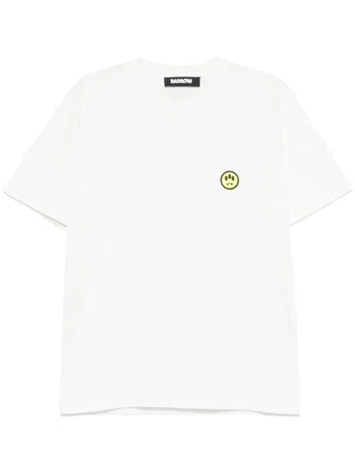 Barrow Logo-print T-shirt In White