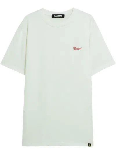 Barrow Logo-print T-shirt In White