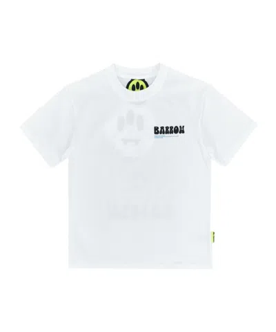 Barrow Logo-print T-shirt In White