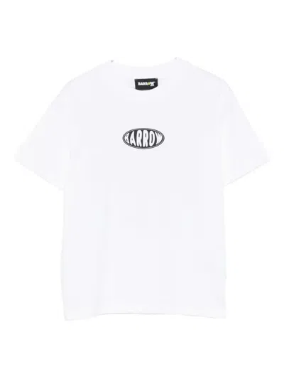 Barrow Kids' Logo-print T-shirt In White