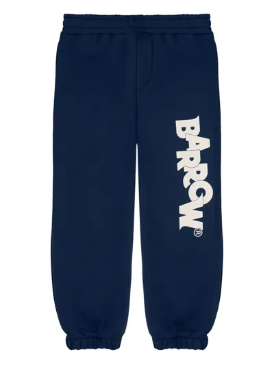 Barrow Logo-print Track Pants In Animal Print