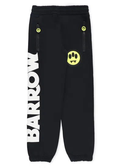 Barrow Logo-print Track Pants In Black