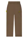 Barrow Logo-print Track Pants In Brown