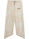 Barrow Logo-print Track Pants In Neutrals