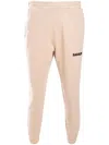 Barrow Logo-print Track Pants In Neutrals