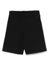Barrow Logo-print Track Shorts In Black