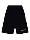 Barrow Logo-print Track Shorts In Black