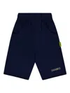 Barrow Logo-print Track Shorts In Blue