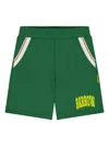 Barrow Logo-print Track Shorts In Green