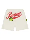 Barrow Logo-print Track Shorts In White