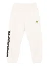 Barrow Logo-print Trackpants In Neutral