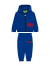 Barrow Logo-print Tracksuit In Blue