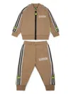 Barrow Logo-print Tracksuit In Brown