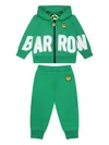 Barrow Logo-print Tracksuit In Green