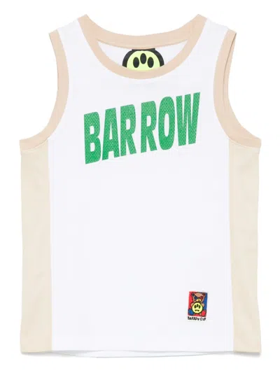 Barrow Kids' Logo-print Vest In White