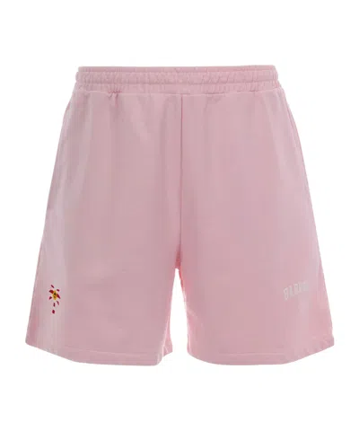 Barrow Logo Printed Bermuda Shorts In Multi