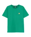 Barrow Iconic Smile T-shirt Crew Neck In Green