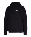 Barrow Logo Printed Hoodie In Black