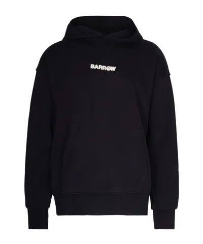 BARROW BARROW LOGO PRINTED HOODIE