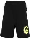 Barrow Logo-print Knee-length Shorts In ブラック