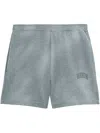 Barrow Logo Shorts In Grey