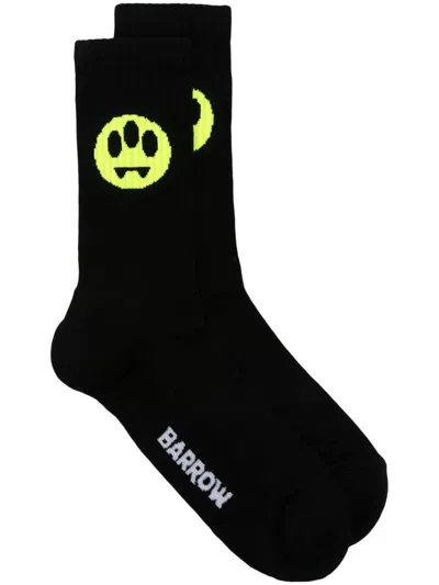 Barrow Logo Socks In Black  