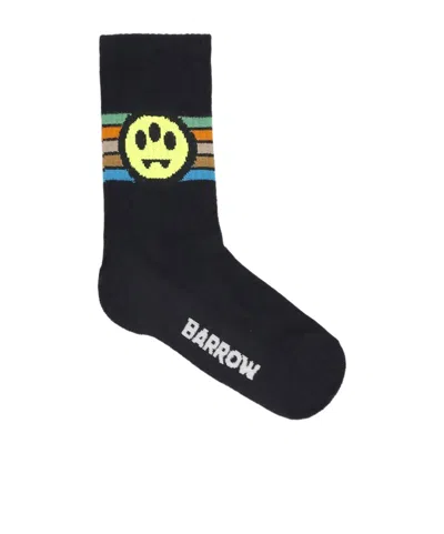 Barrow Logo Socks In Black