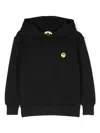 Barrow Logo-stamp Hoodie In Black