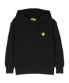 Barrow Logo-stamp Hoodie In Black