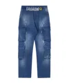 Barrow Logo Sweatpants In Blue