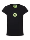 Barrow Short-sleeved Pattern T-shirt In Black