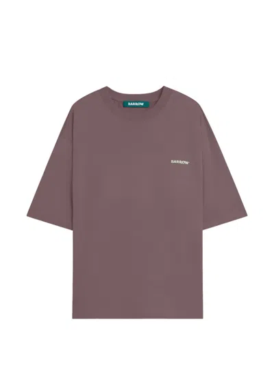 Barrow Logo T-shirt In Brown