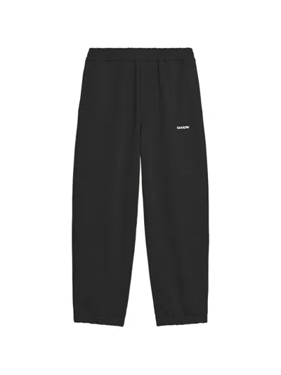 Barrow Logo Track Pants In Black
