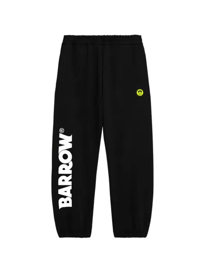 Barrow Logo Track Pants In Black