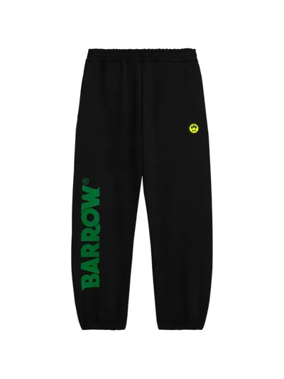 Barrow Logo Track Pants In Black