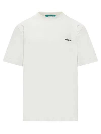 Barrow Logo T-shirt In Cocco