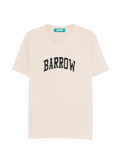 Barrow Logo T-shirt In Pink