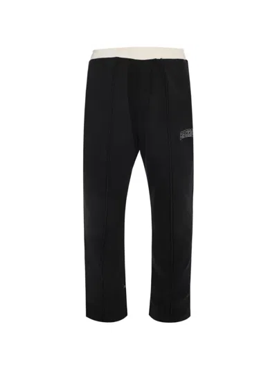 Barrow Logo-embroidered Track Pants In Black