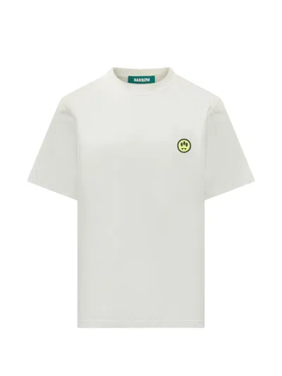 Barrow Logo-print Jersey T-shirt In White