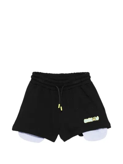 Barrow Kids' Logo-print Shorts In Multi