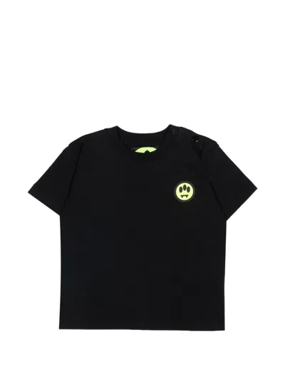 Barrow Babies' Logo-print Short-sleeve T-shirt In Black