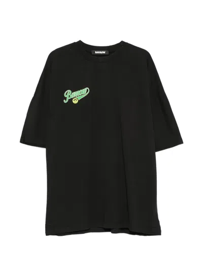 Barrow Logo-print Short-sleeve T-shirt In Black