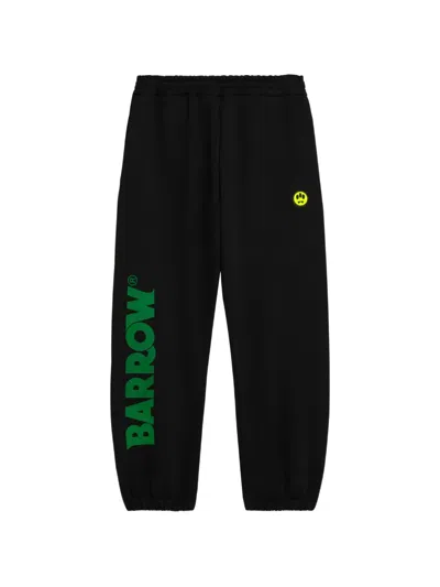 Barrow Logo-print Track Pants In Black